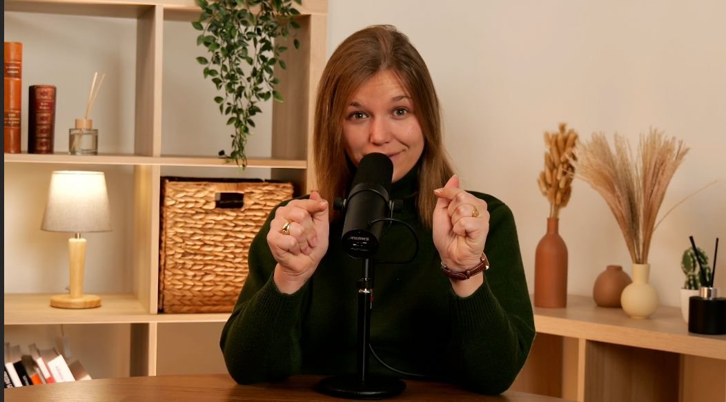 Podcast face cam&eacute;ra