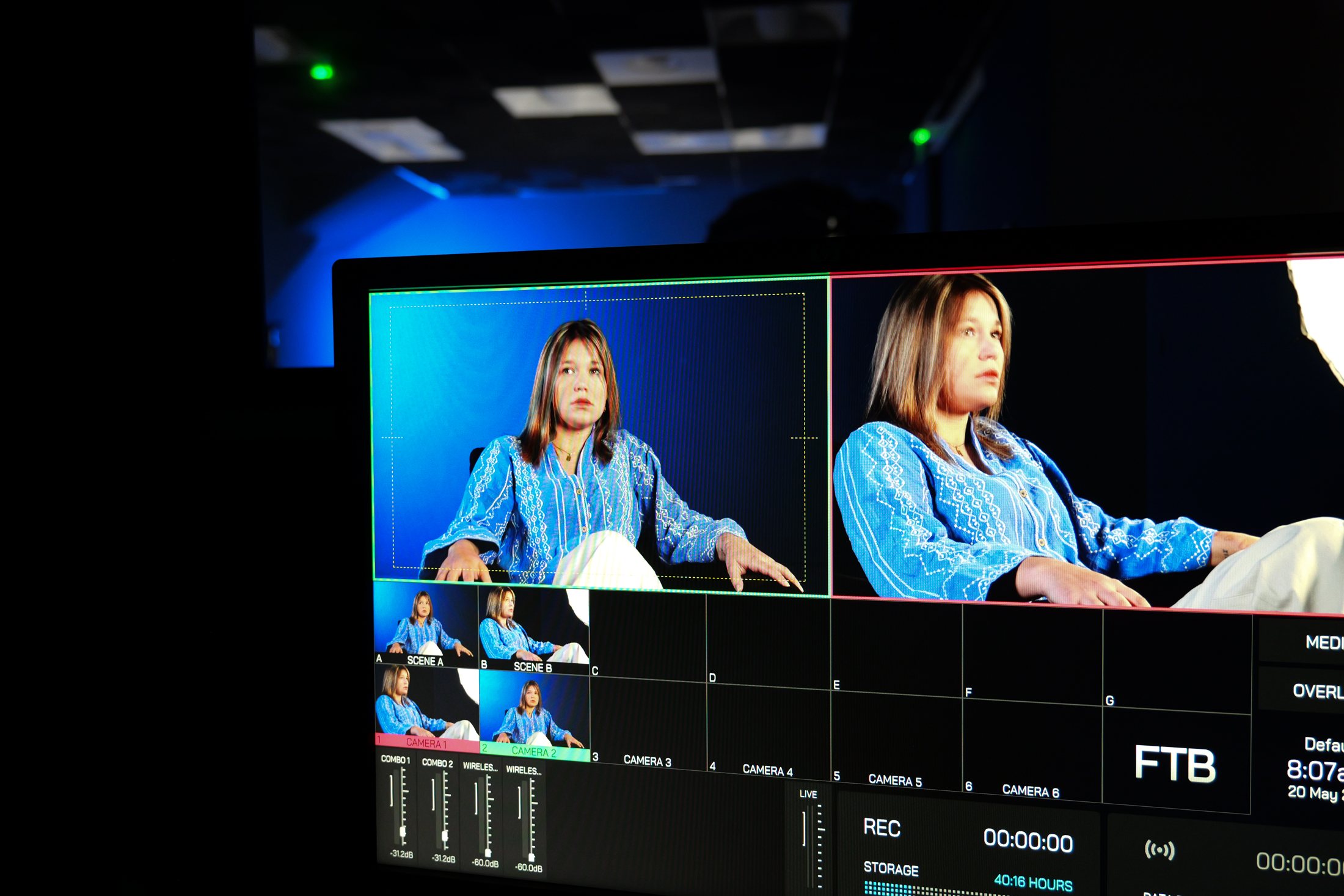 R&eacute;gie vid&eacute;o multicam